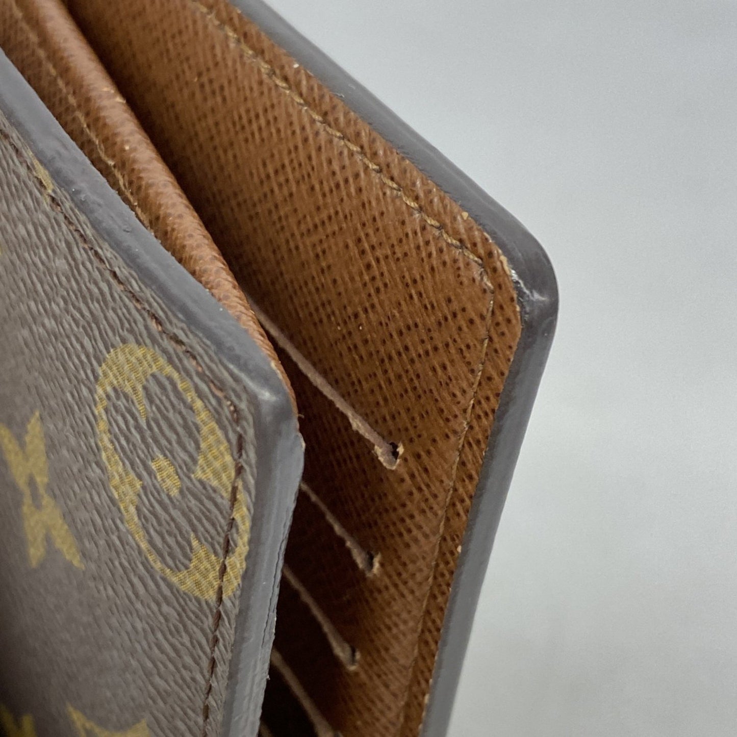 Louis Vuitton Monogram Portefeuille Brazza Long Wallet M66540 Brown