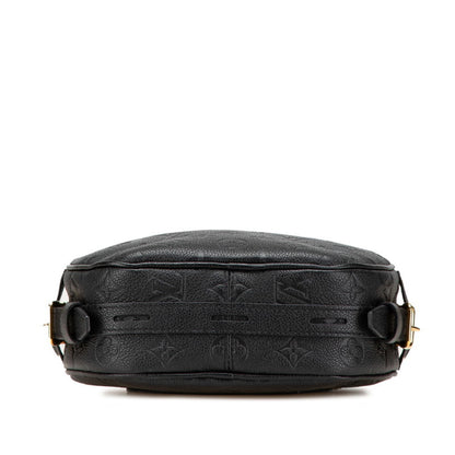 Louis Vuitton Monogram Empreinte Boite Chapeau Souple Mm Crossbody Shoulder Bag M45649 Noir Black