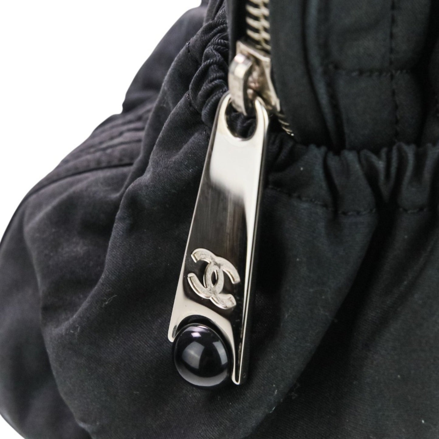 Chanel Coco Mark Matelasse Tote Bag Black