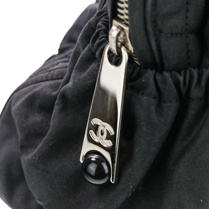 Chanel Coco Mark Matelasse Tote Bag Black