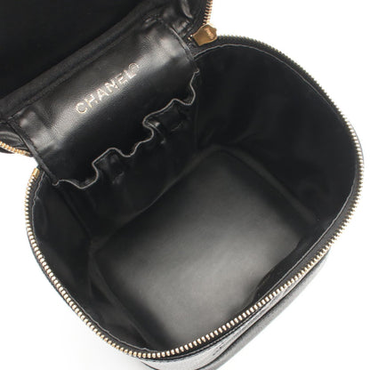 Chanel Coco Mark Handbag Leather