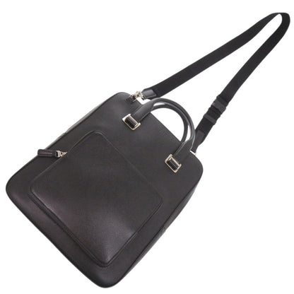 Dunhill 2-Way Leather Black Shoulder Bag/Business Bag