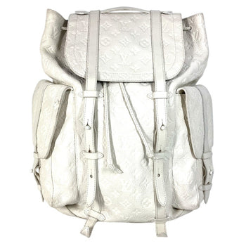Louis Vuitton M53286 Monogram Taurillon Christopher Gm Backpack By Virgil Abloh. Leather Backpack