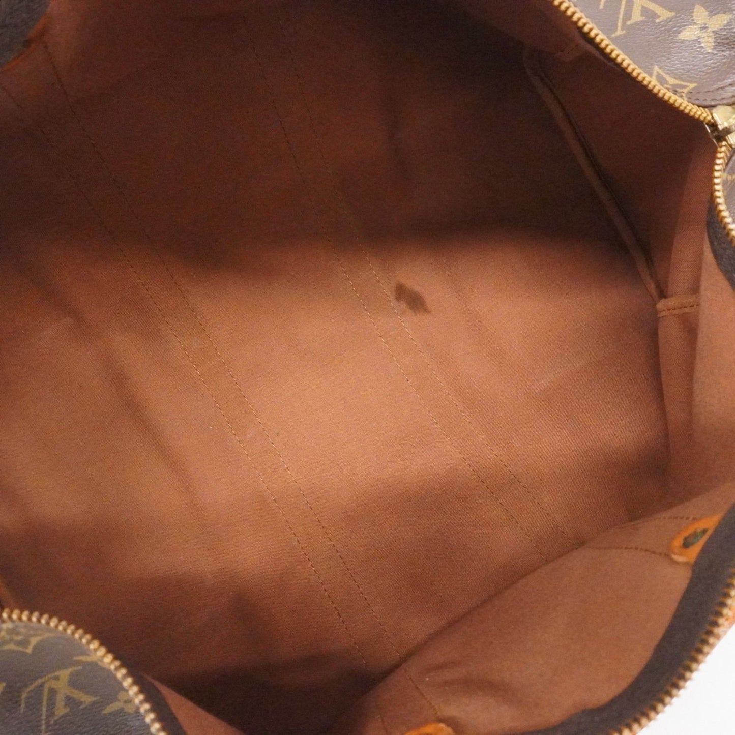 Louis Vuitton Monogram Keepall 45 Boston Bag M41428 Brown