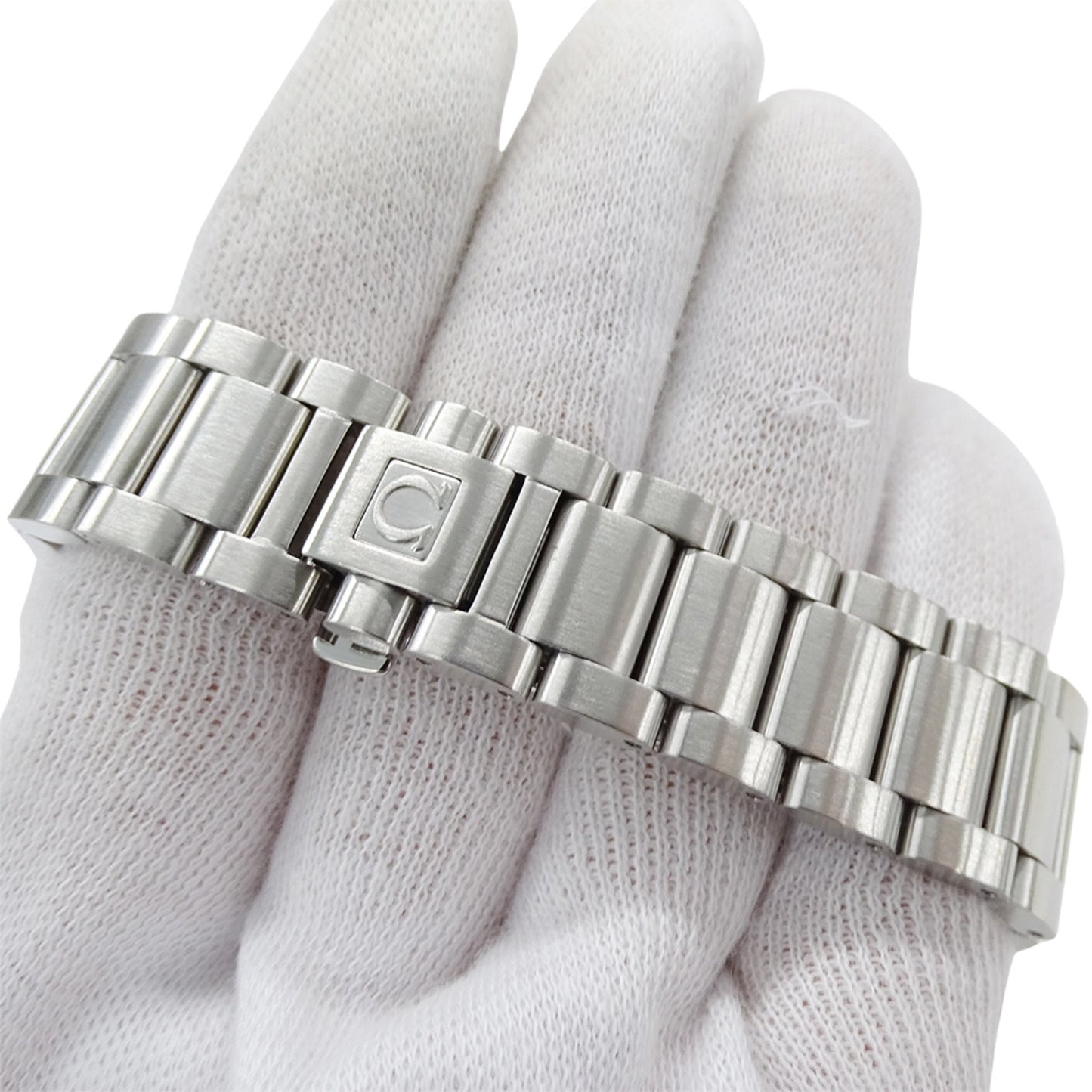 Omega Seamaster Aqua Terra 2518.50 Boys' Brand Watch Date Quartz Qz Stainless Steel Ss Silver Black