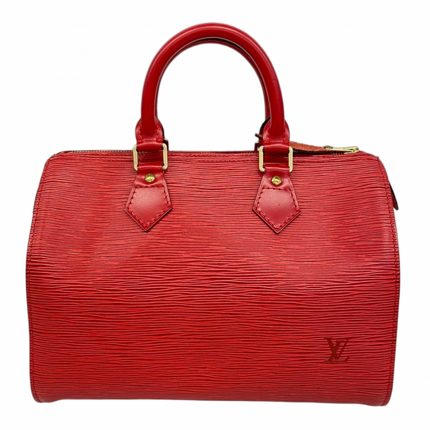Louis Vuitton Epi Speedy 25 Handbag M43017 Castilian Red