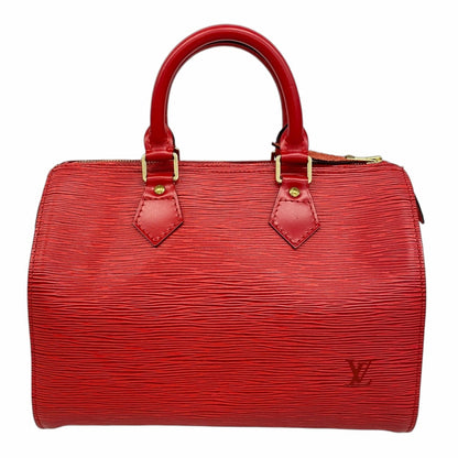Louis Vuitton Epi Speedy 25 Handbag M43017 Castilian Red