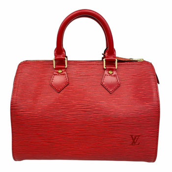 Louis Vuitton Epi Speedy 25 Handbag M43017 Castilian Red