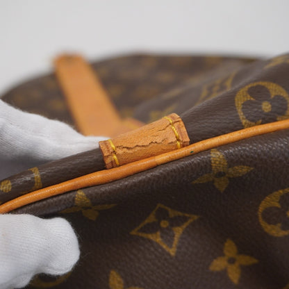 Louis Vuitton Monogram Keepall Bandouliere 60 Boston Bag M41412 Brown