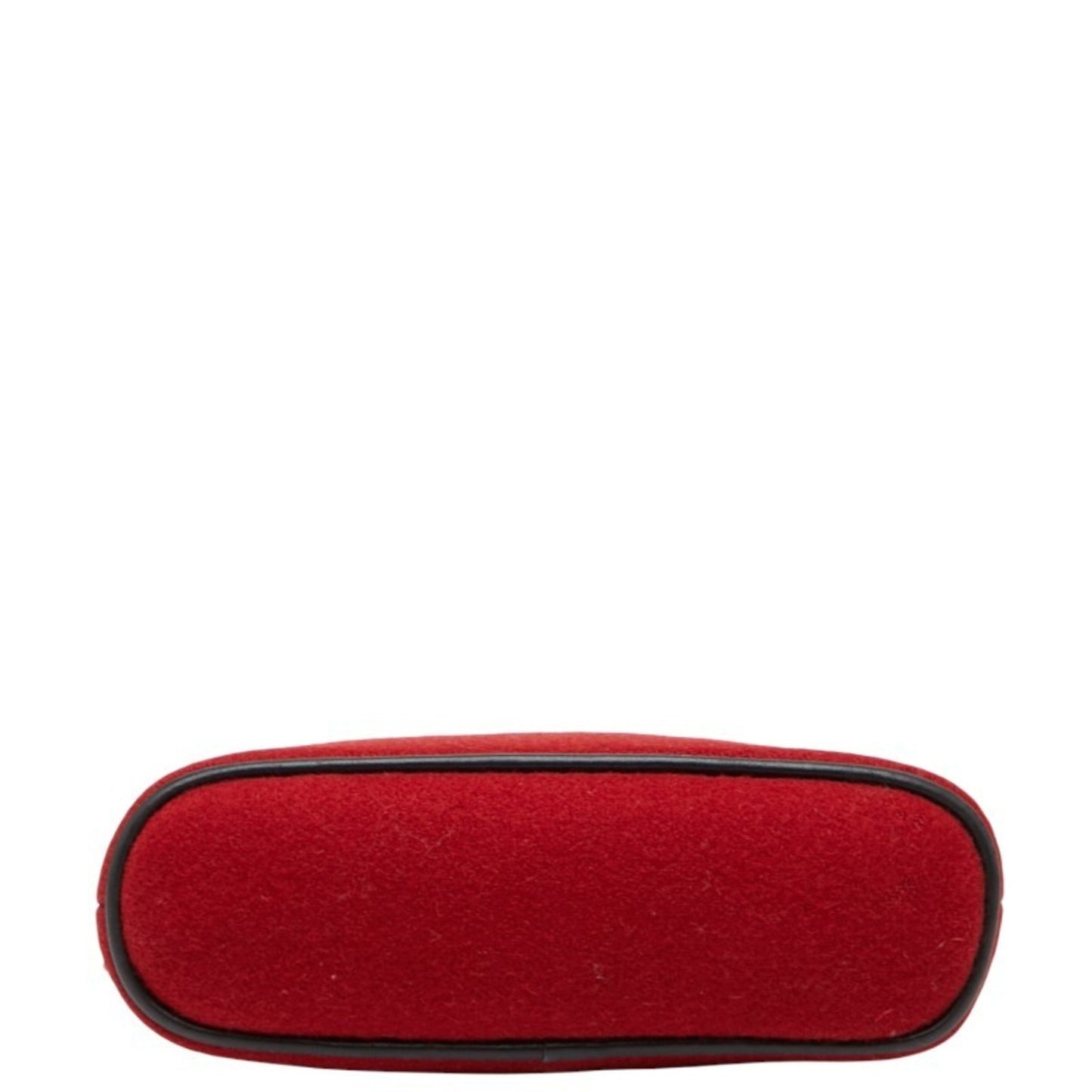 Hermes Bolide Pouch 20 Red Wool