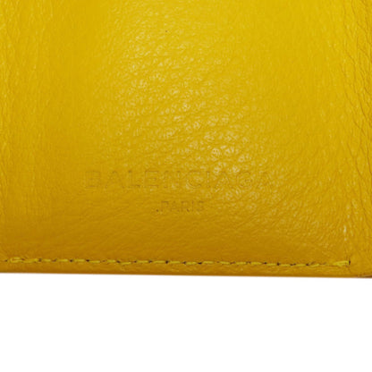 Balenciaga 391446 Paper Wallet Bi-Fold Leather