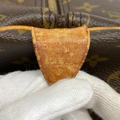 Louis Vuitton Monogram Keepall 55 Boston Bag M41424 Brown