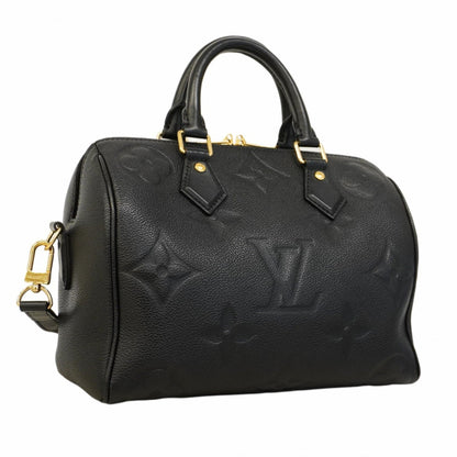Louis Vuitton Monogram Empreinte Speedy Bandouliere 25 Handbag M58951 Noir