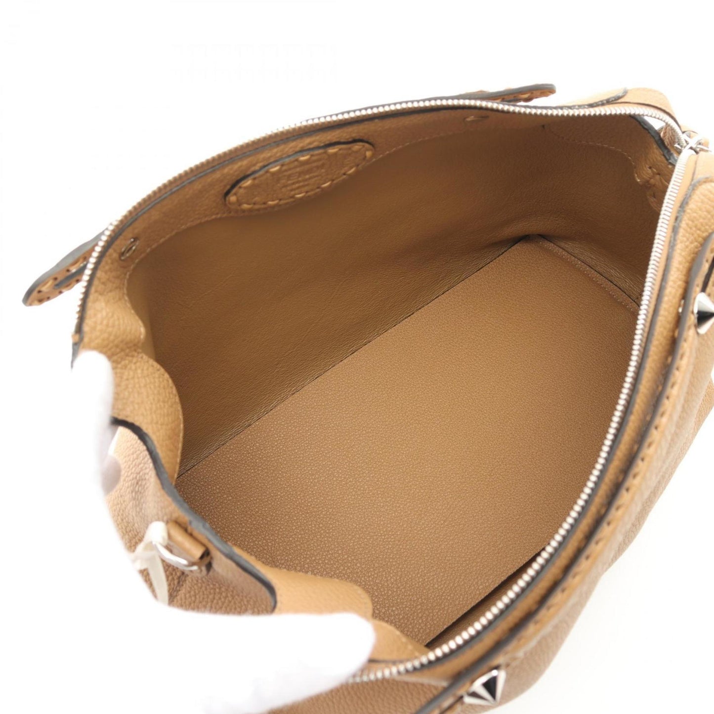 Fendi By The Way Selleria Large Handbag Bag Leather