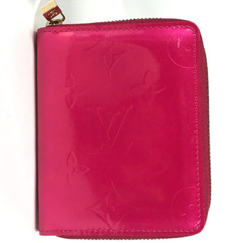 Louis Vuitton M91238 Monogram Vernis Bloom Compact Wallet
