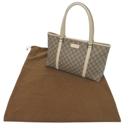 Gucci 114595 Pvc Beige Tote Bag 0451Gucci