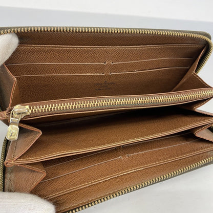 Louis Vuitton Monogram Zippy Wallet M60017 Brown