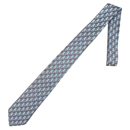 Louis Vuitton Louis Vuitton Car Bag With Small Pattern Silk Tie