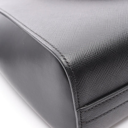 Prada Saffiano + Soft Calf Handbag In Saffiano Leather For Women