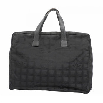Chanel New Travel Nylon Handbag In Black