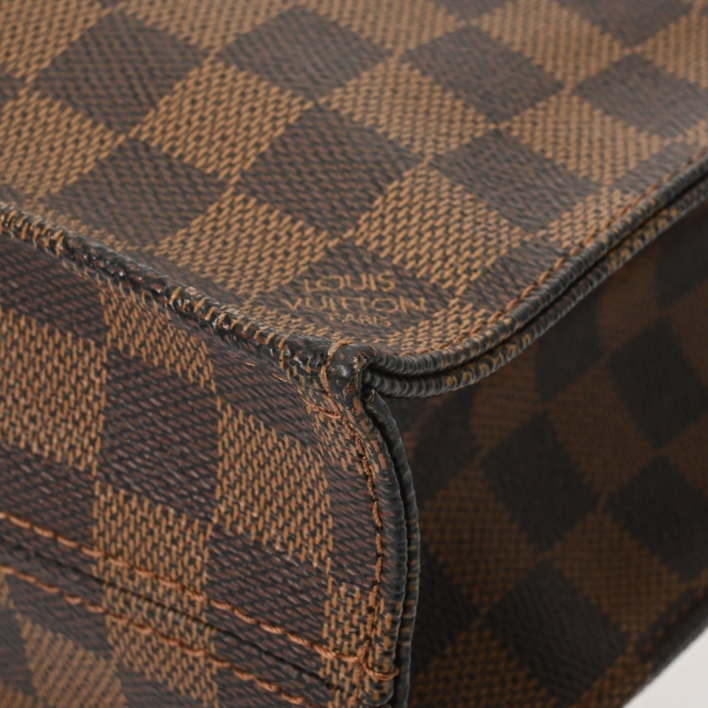 Louis Vuitton Damier Sac Plat Brown N51140