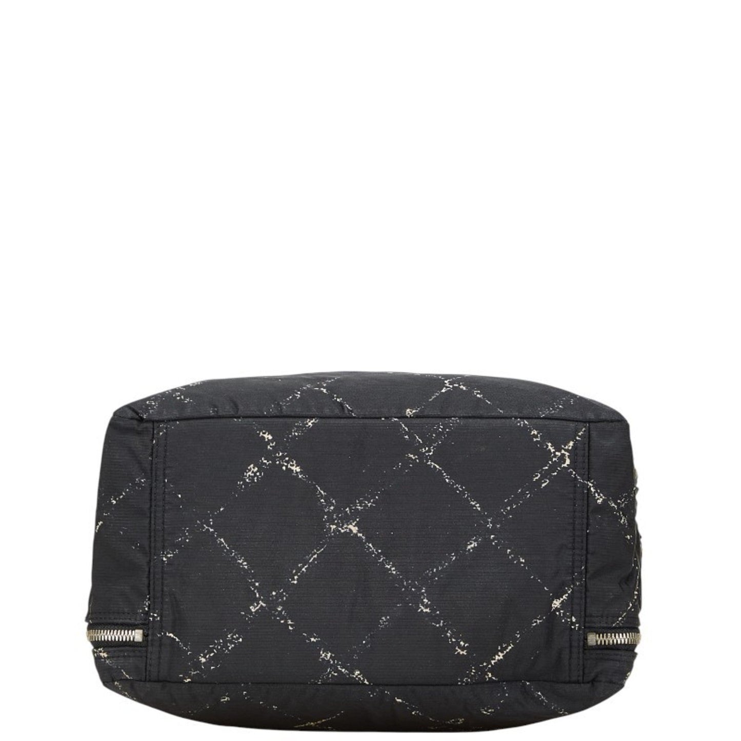 Chanel (Formerly The Travel Line) Handbag Mini Boston Bag In Black
