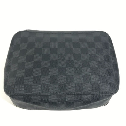 Louis Vuitton N40182 Damier Graphite Cube Langemont Mm Travel Case/Pouch In Canvas