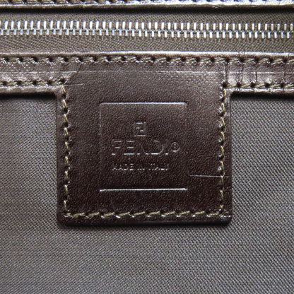 Fendi Zucca Pattern Handbag Canvas