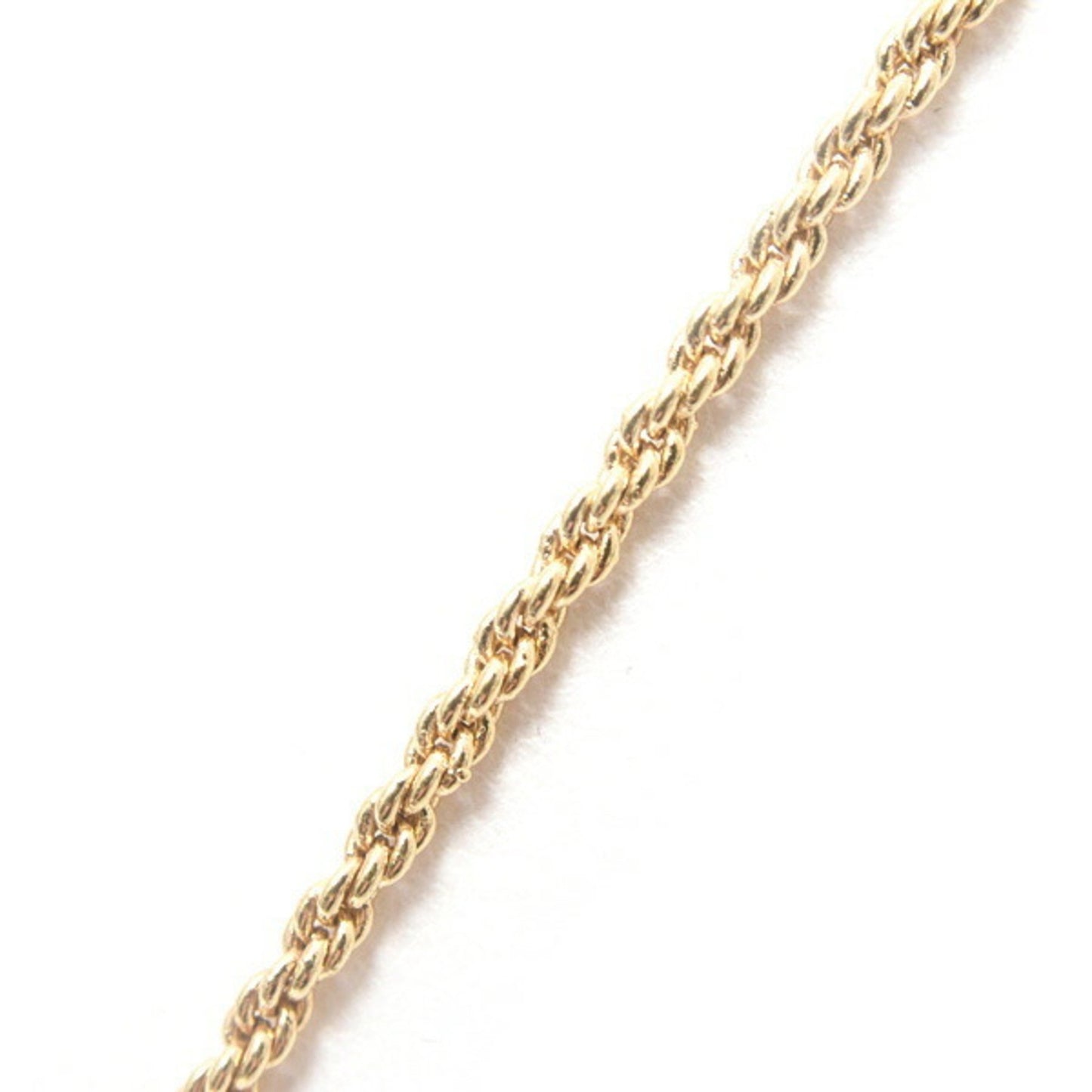 Christian Dior Women'S Necklace With Plate Chain Pendant