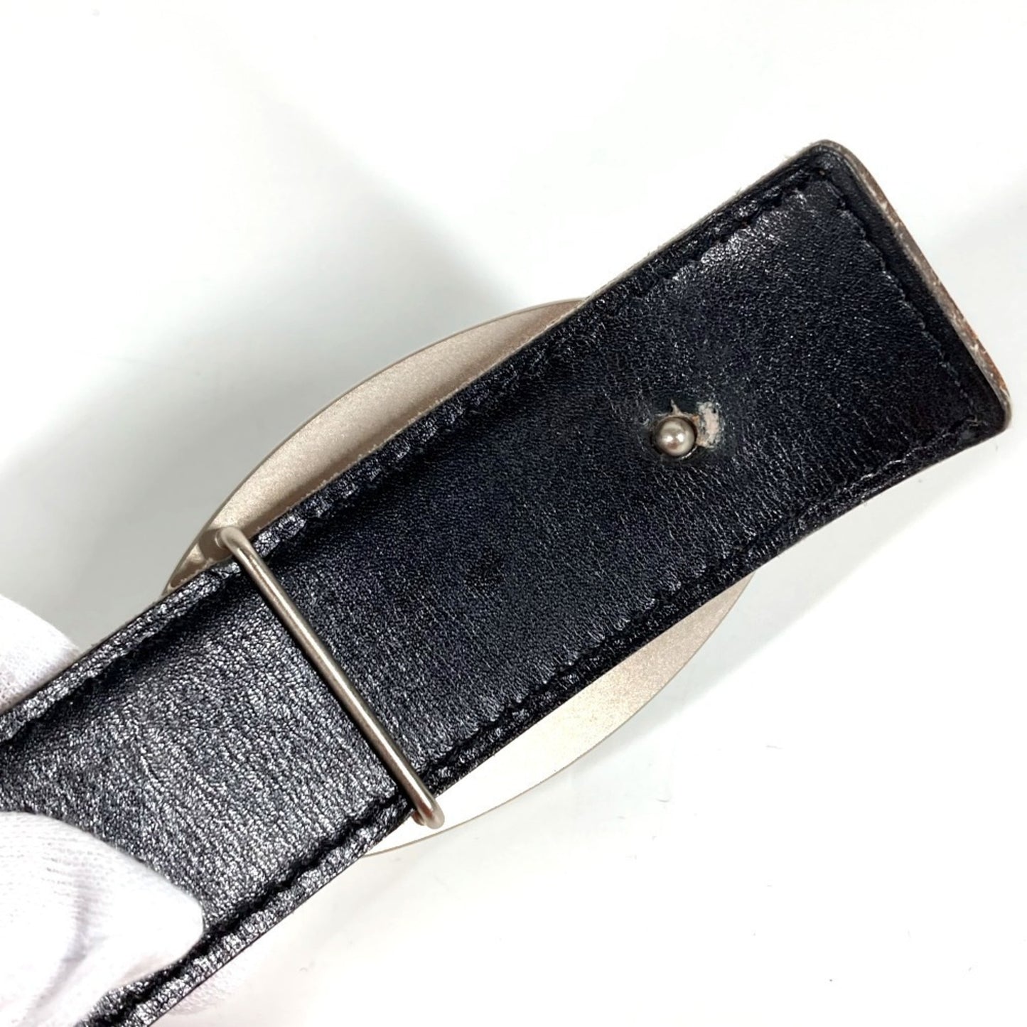 Hermes Double H Logo Buckle Belt For Bottoms