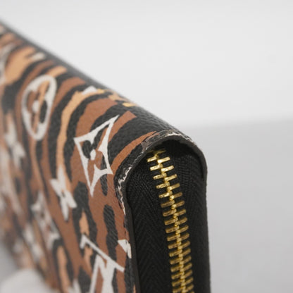 Louis Vuitton Monogram Jungle Zippy Wallet M44744 Brown Noir