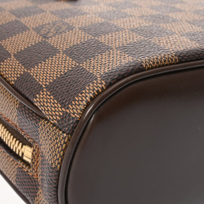 Louis Vuitton Damier Saria Mini Brown N51286 Women'S Canvas Handbag