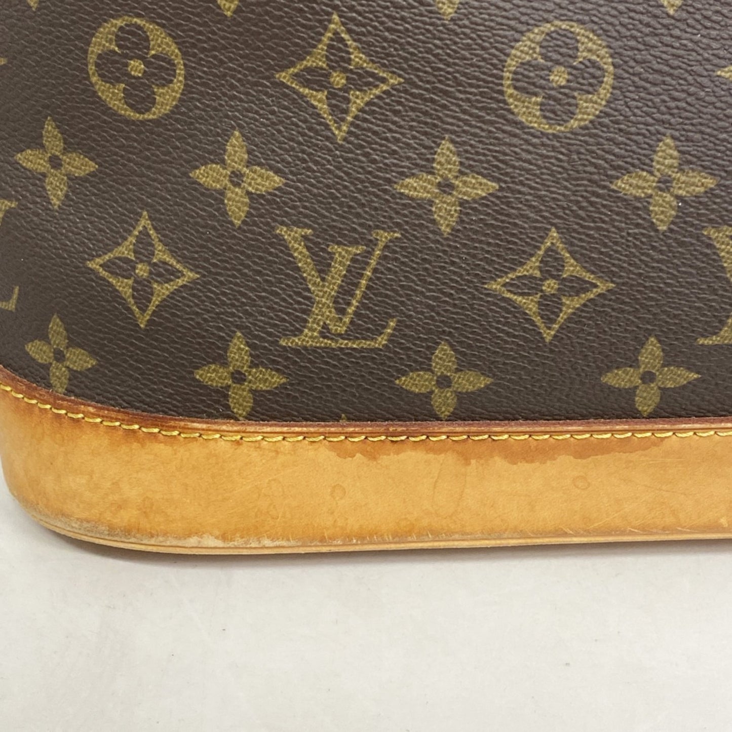 Louis Vuitton Monogram Alma Handbag M51130 Brown