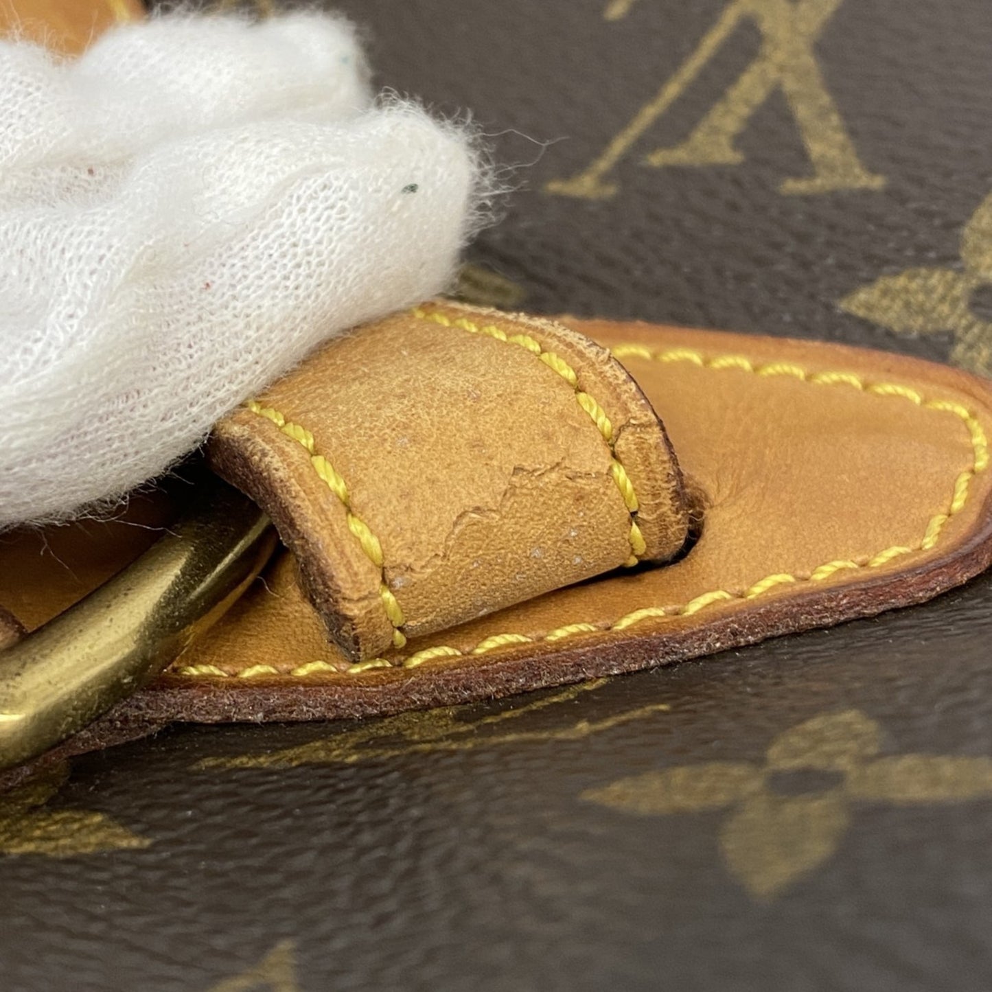 Louis Vuitton Monogram Montsouris Mm Backpack M51136 Brown