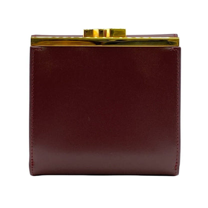 Cartier Bordeaux Compact Wallet