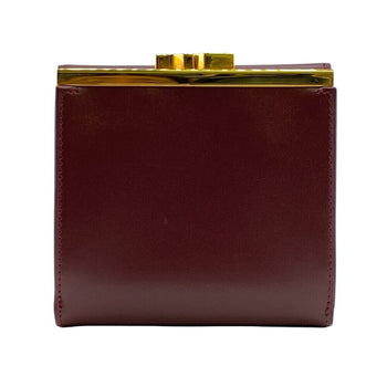 Cartier Bordeaux Compact Wallet