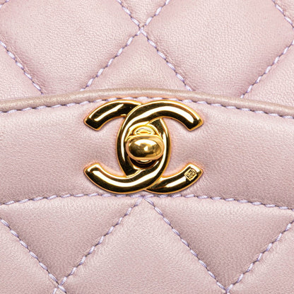 Chanel Matelasse Diana One-Shoulder Bag