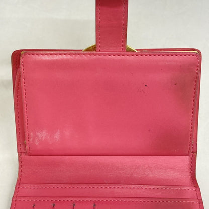 Louis Vuitton Vernis Porte Monnaie Viennois Wallet M9141F Framboise