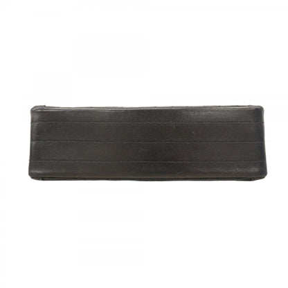 Chanel Shoulder Bag Matelasse W Chain Lambskin Black