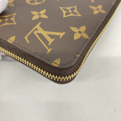 Louis Vuitton Monogram Zippy Wallet M42616 Brown