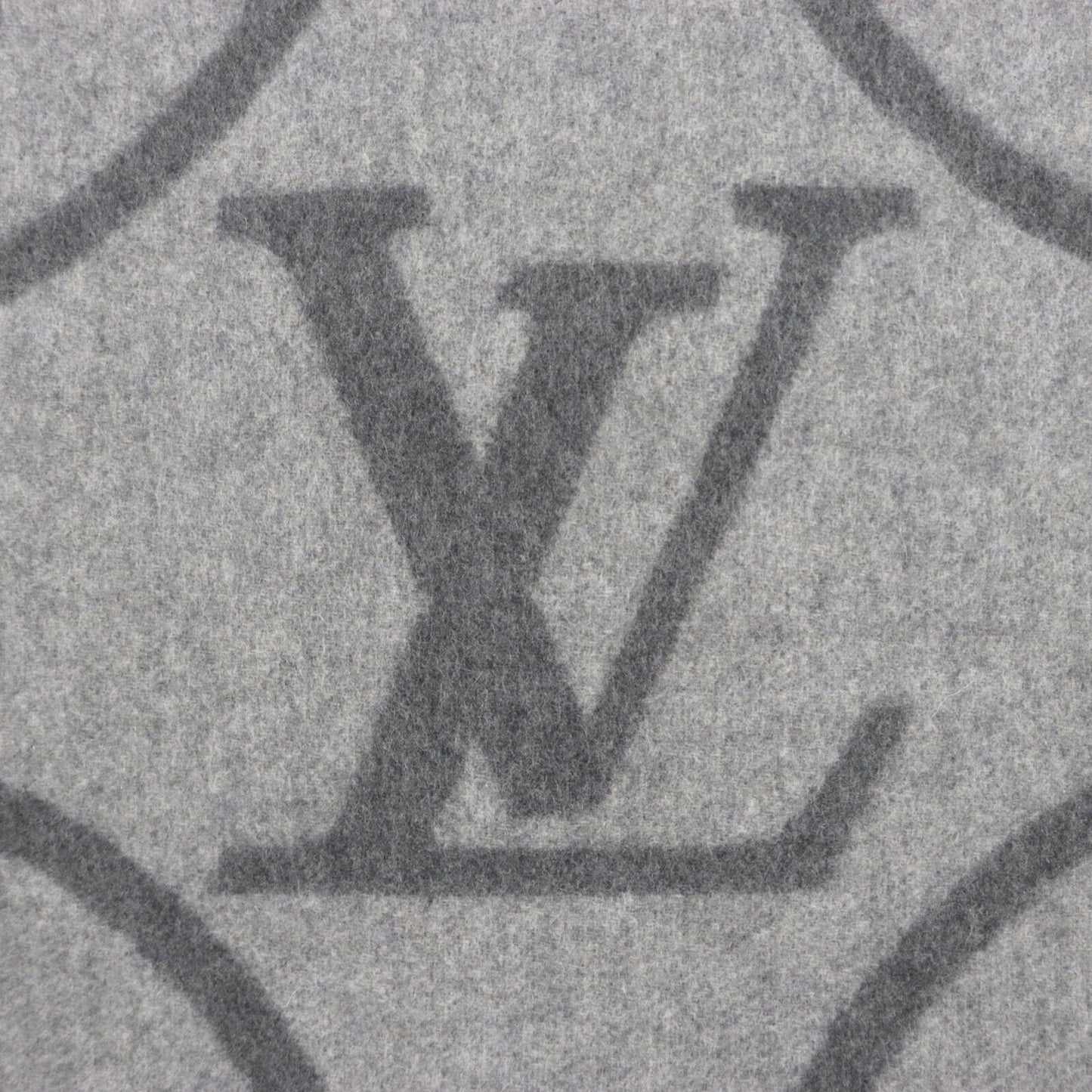 Louis Vuitton 2022 Louis Vuitton Echarpe Earmuffs R96950 Cashmere And Wool With Fringe