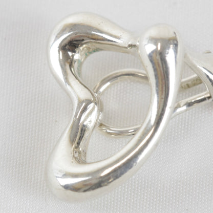 Tiffany & Co. Heart 10.7G Earrings In 925 Sterling Silver