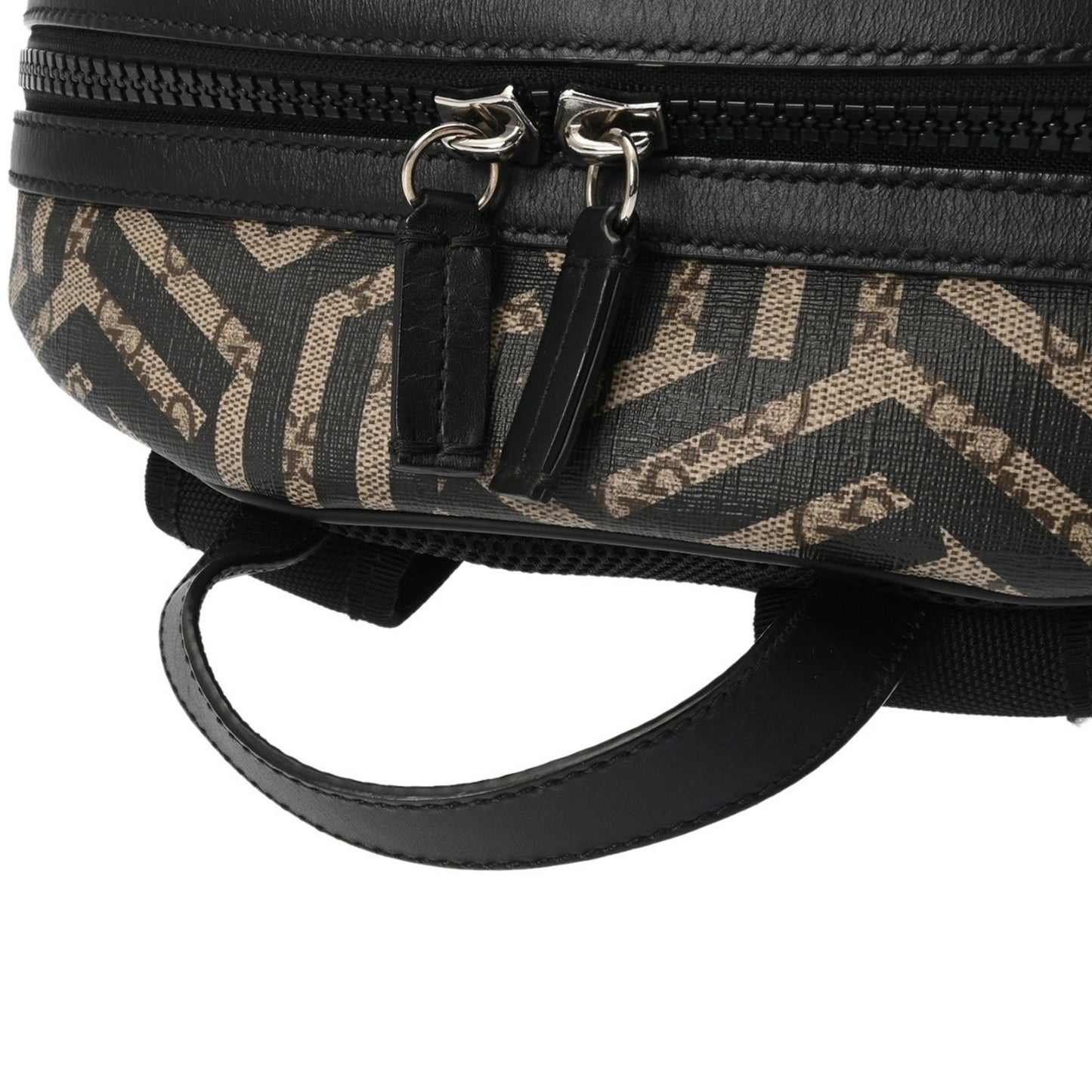 Gucci Guccissima Kaleido Backpack In Beige/Black (406370) -