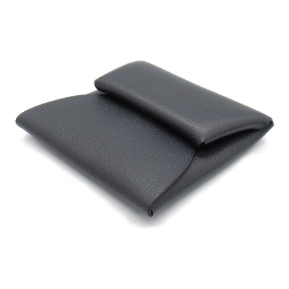 Hermes Hermes Bastia Blue Nuit Wallet/Coin Case Wallet Leather Evercolor