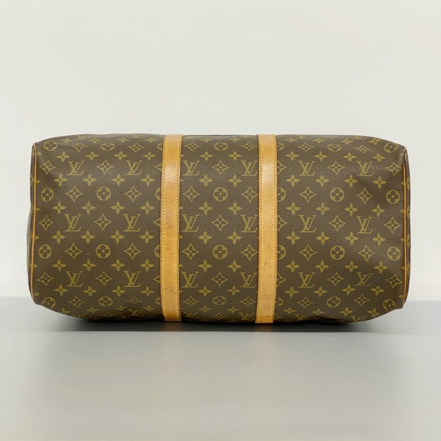 Louis Vuitton Monogram Keepall 50 Boston Bag M41426 Brown