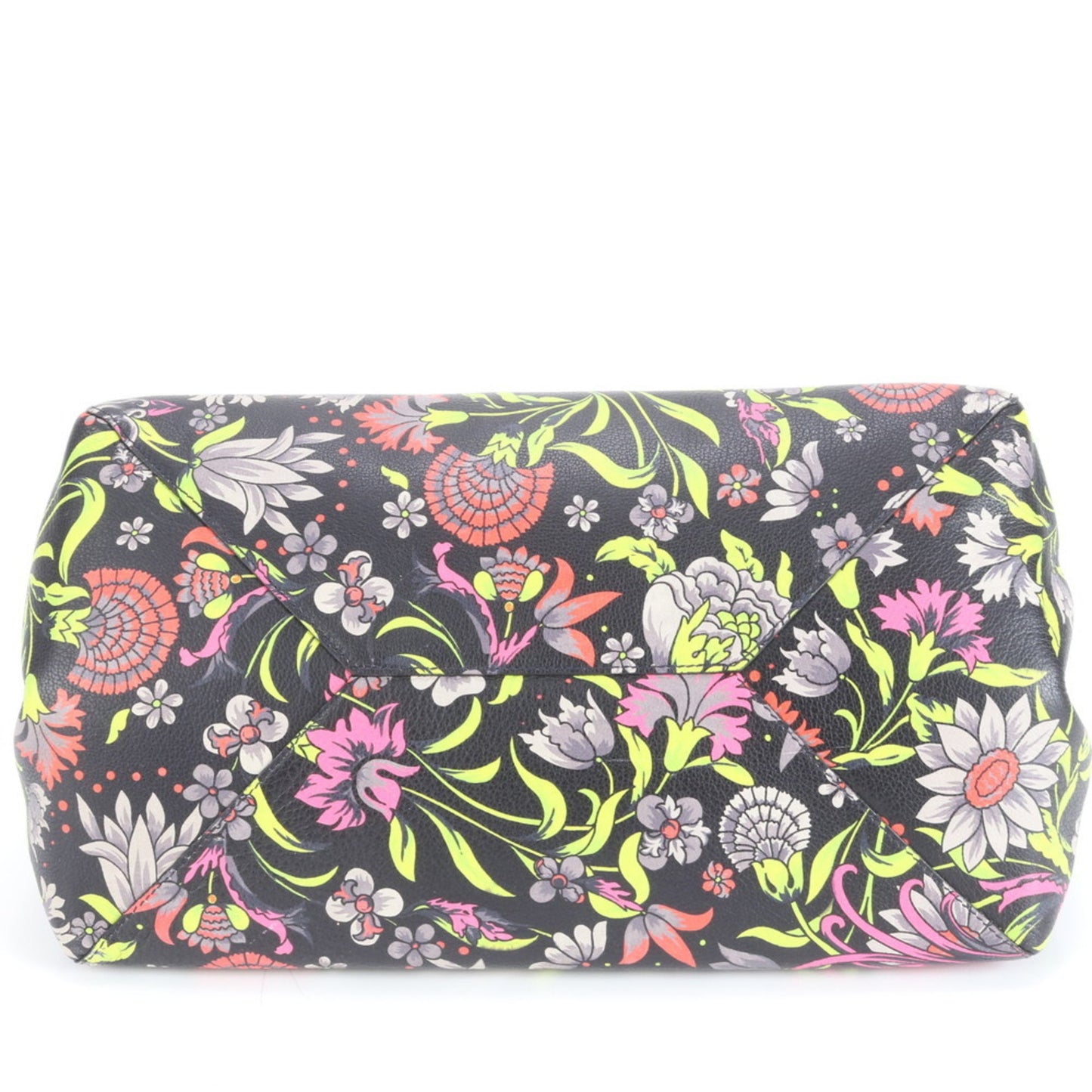 Loewe Limited Edition Flower Print Leather Tote Bag