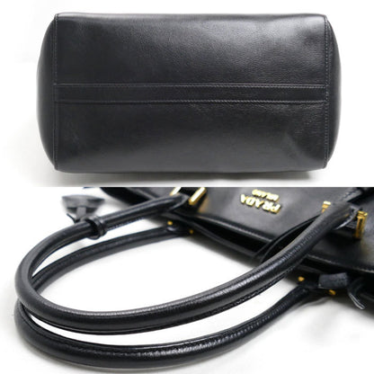 Prada Prada 2-Way Shoulder Bag Black 1Bg227