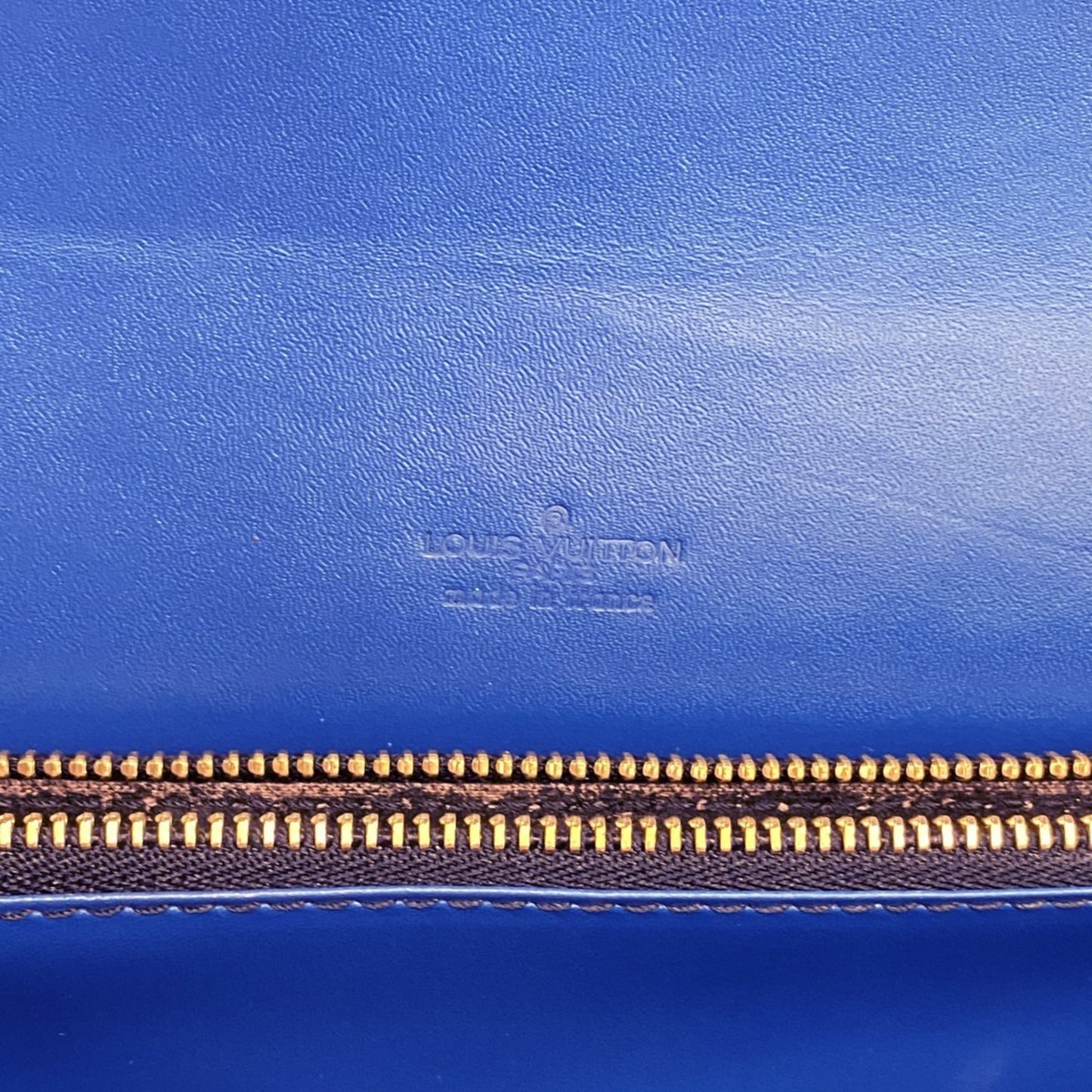 Louis Vuitton Epi Free Run Shoulder Bag M52415 Blue Noir