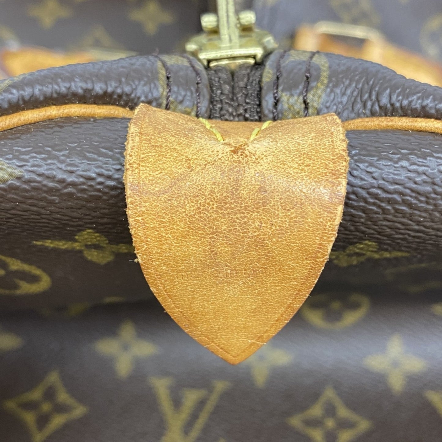 Louis Vuitton Monogram Keepall 55 Boston Bag M41424 Brown