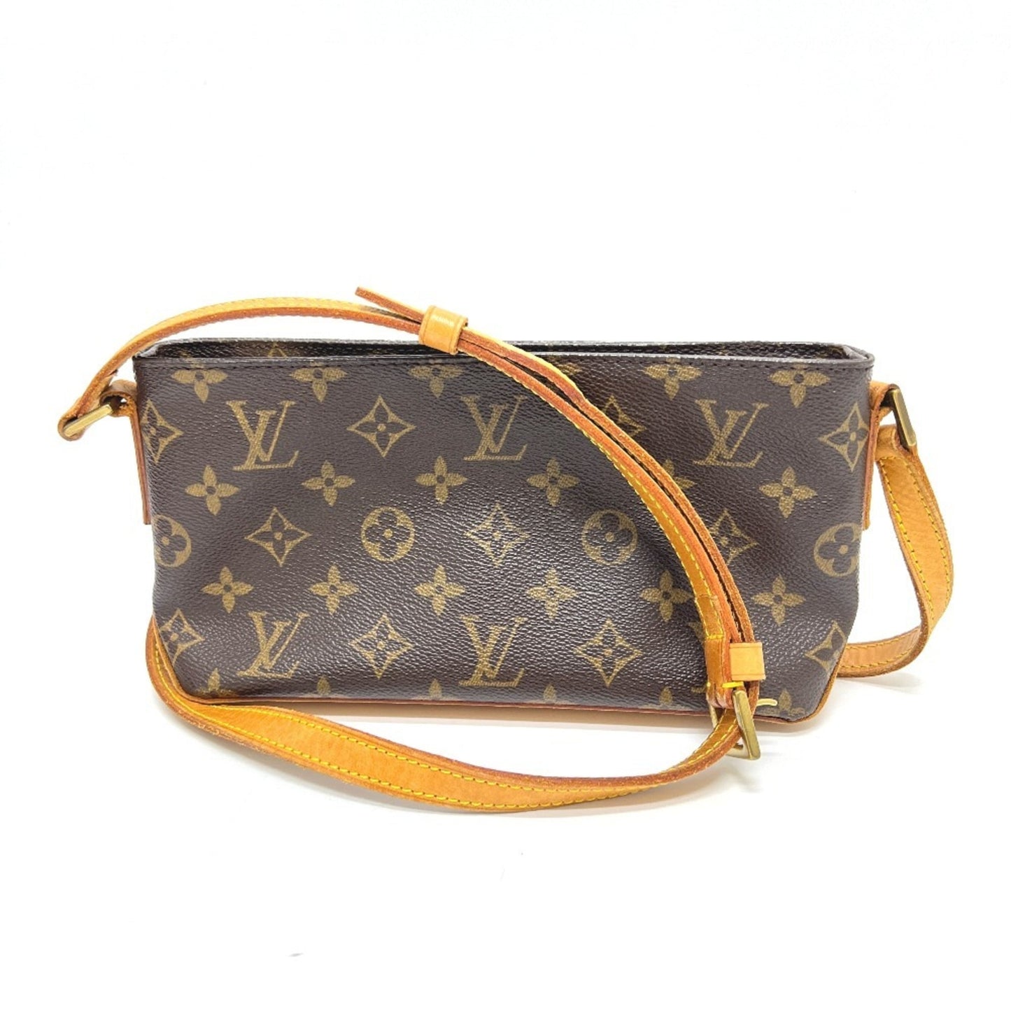 Louis Vuitton M51240 Trotter Crossbody Shoulder Bag In Monogram Canvas